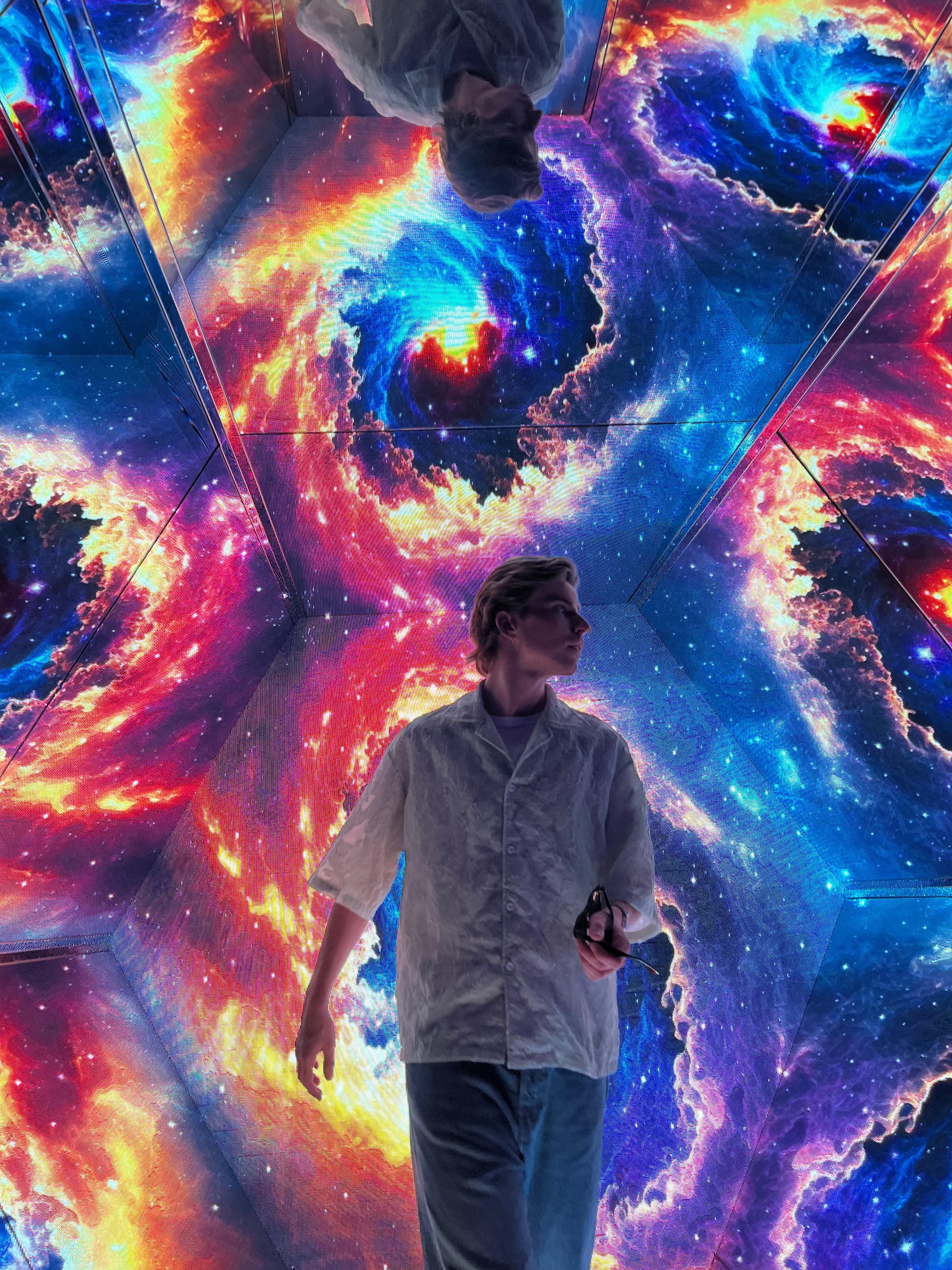 Portret van Rein Rensen, kunstenaar uit Zwolle